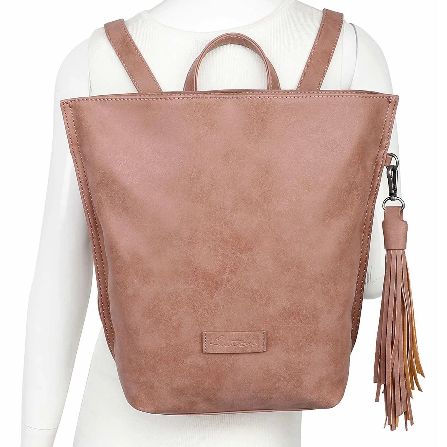 Fritzi33 Vintage Sac à Dos De Ville 36 Cm 4 Fritzi33 Vintage Sac à Dos De Ville 36 Cm – Image 4