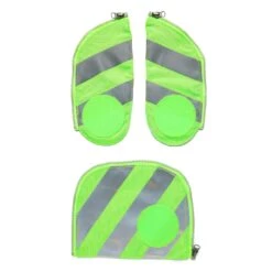 Ergobag Accessoires Fluo Set De Sécurité 3pcs. Avec Bandes Réfléchissantes
