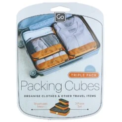 GO TRAVEL Packing Cubes Sac De Rangement Set 3pcs.