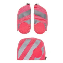 Ergobag Accessoires Fluo Set De Sécurité 3pcs. Avec Bandes Réfléchissantes