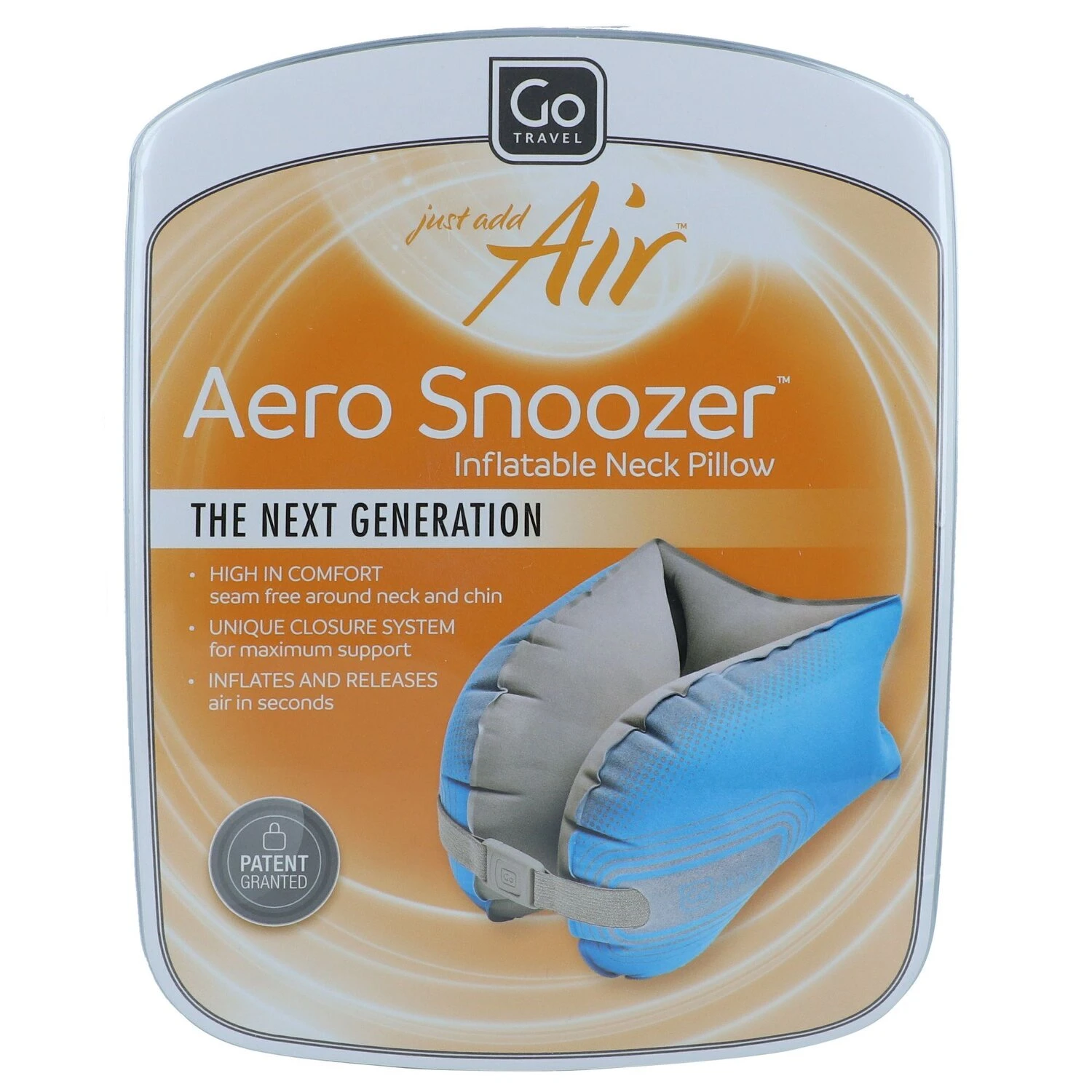 GO TRAVEL Aero Snoozer Coussin Gonfable 19 Cm 1 GO TRAVEL Aero Snoozer Coussin Gonfable 19 Cm