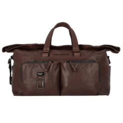 Piquadro Harper Weekender Sac De Voyage En Cuir 52 Cm
