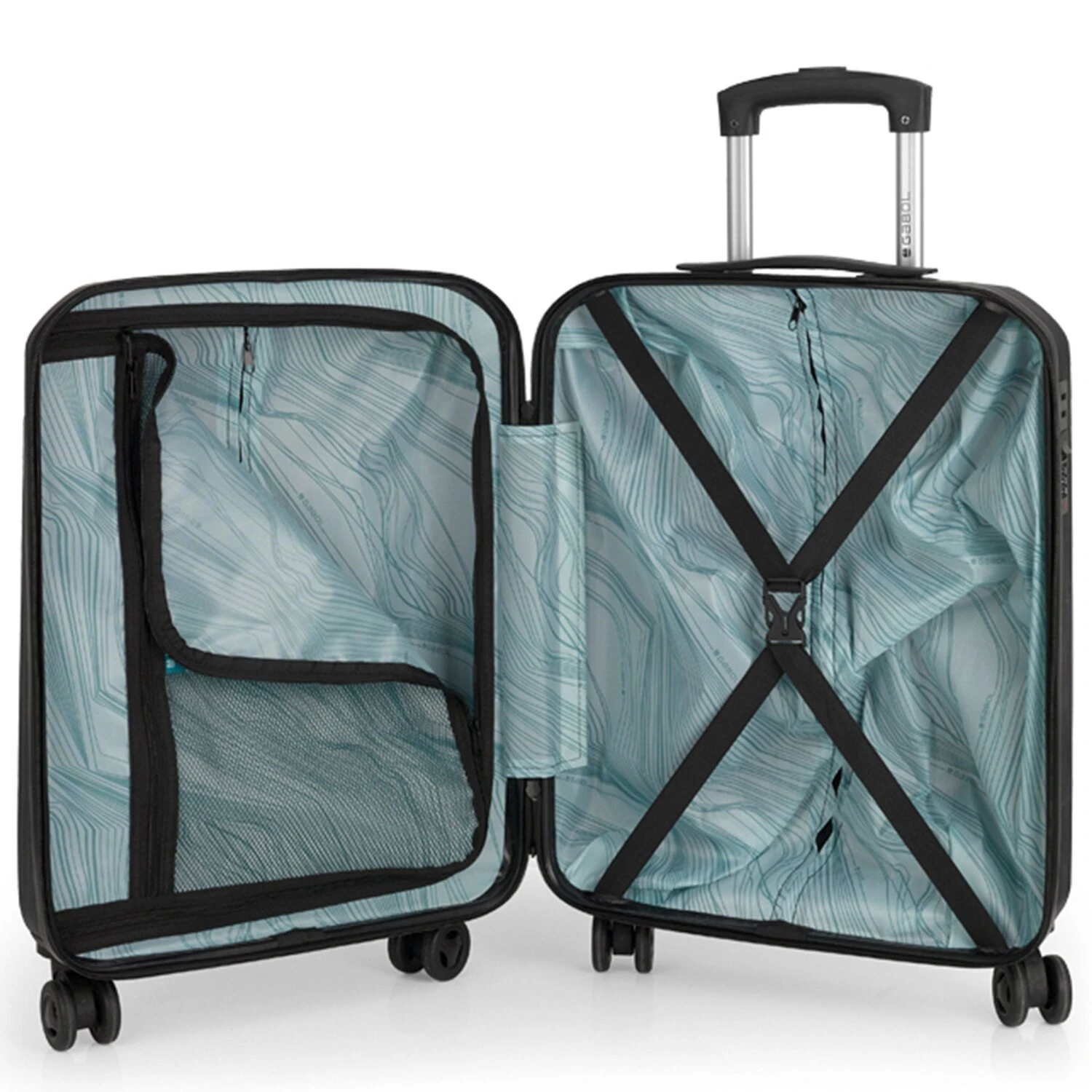 Gabol Mercury 4 Roulettes Set De Valises 3 Pièces 4 Gabol Mercury 4 Roulettes Set De Valises 3 Pièces – Image 4