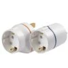 GO TRAVEL Appareils électriques + électroniques Adaptateur Euro-US 2pcs.