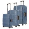 Travelite Korfu 4 Roulettes Set De Valises 3 Pièces
