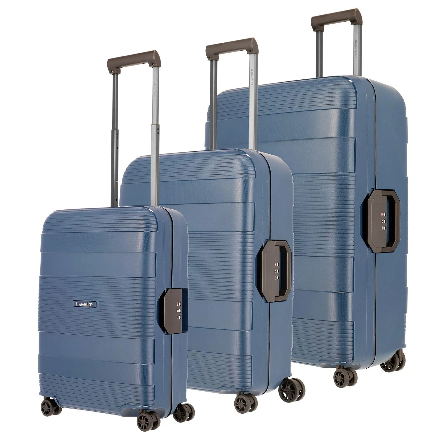 Travelite Korfu 4 Roulettes Set De Valises 3 Pièces 1 Travelite Korfu 4 Roulettes Set De Valises 3 Pièces