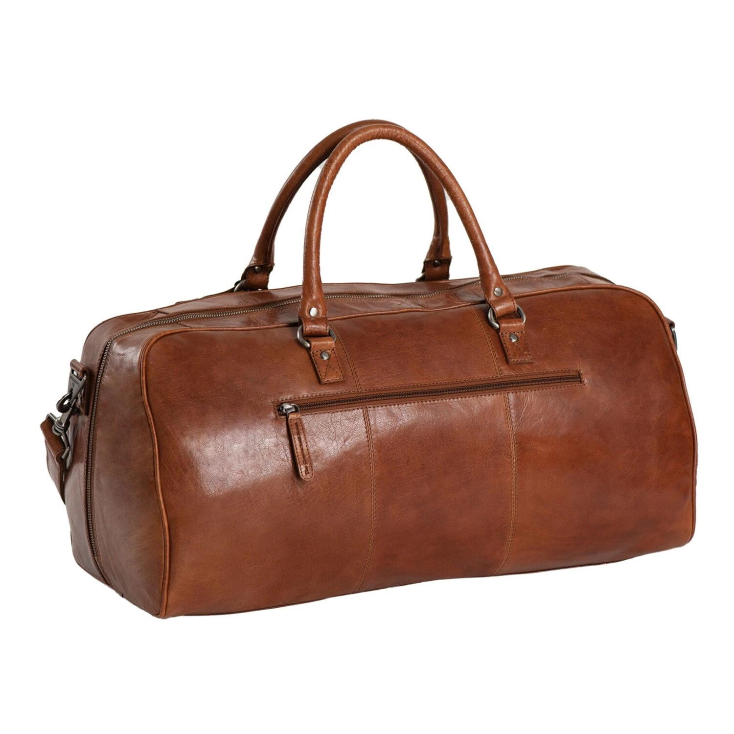 Antique Buff Mainz Weekender Sac De Voyage Cuir 53 Cm 2 Antique Buff Mainz Weekender Sac De Voyage Cuir 53 Cm – Image 2