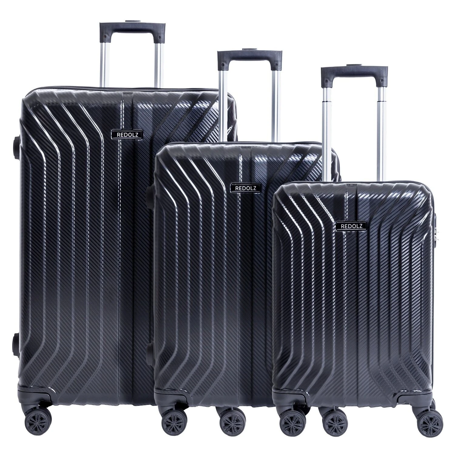 Essentials 02 Set De Valises à 4 Roulettes 3pcs. 1 Essentials 02 Set De Valises à 4 Roulettes 3pcs.