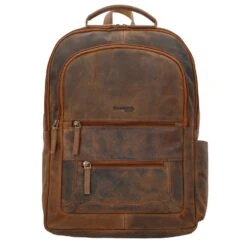 Montenegro Sac à Dos En Cuir 40 Cm Pour Ordinateur Portable