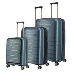 Travelite Air Base Set De Valises à 4 Roulettes 3pcs.