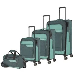 Travelite VIIA Set De Valises à 4 Roulettes 4pcs.