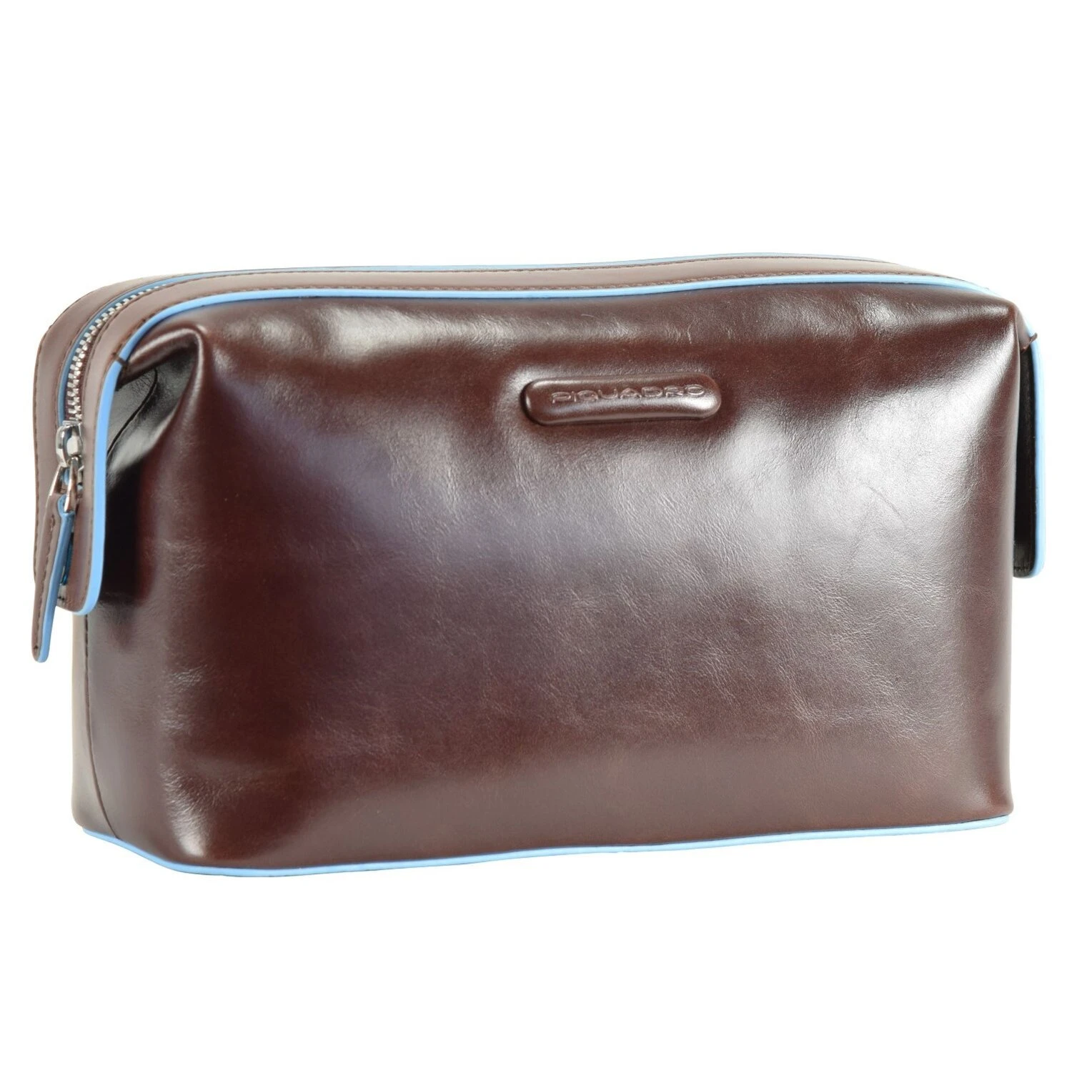 Piquadro Blue Square Trousse De Toilette Cuir 23 Cm 2 Piquadro Blue Square Trousse De Toilette Cuir 23 Cm – Image 2