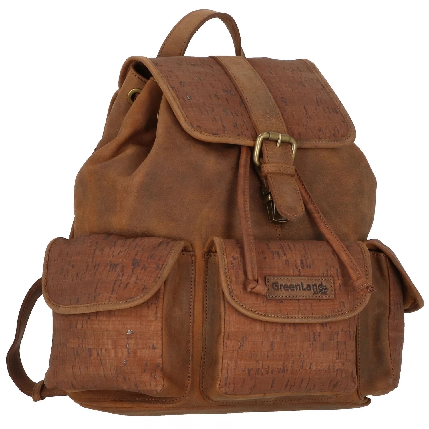 Nature City Sac à Dos En Cuir 33 Cm 2 Nature City Sac à Dos En Cuir 33 Cm – Image 2