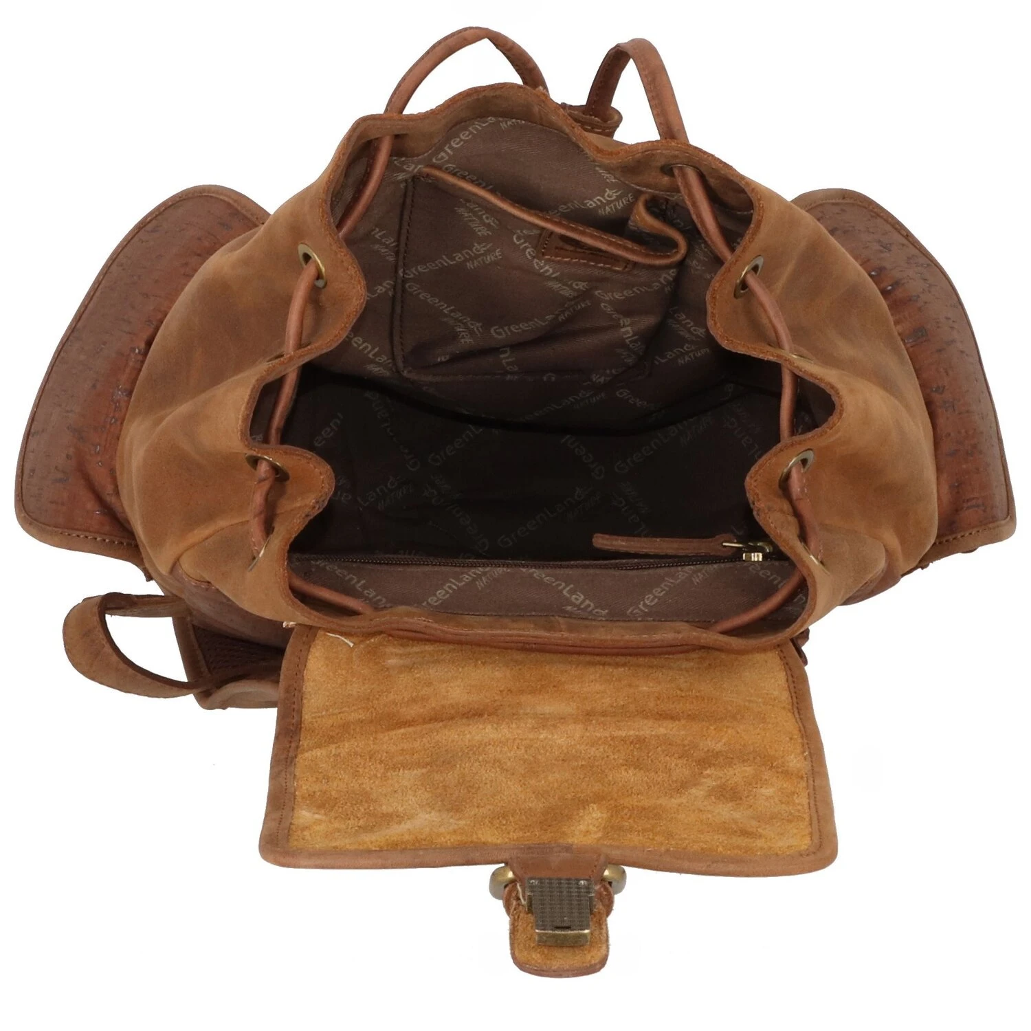 Nature City Sac à Dos En Cuir 33 Cm 5 Nature City Sac à Dos En Cuir 33 Cm – Image 5