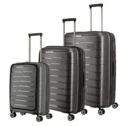 Travelite Air Base Set De Valises à 4 Roulettes 3pcs.