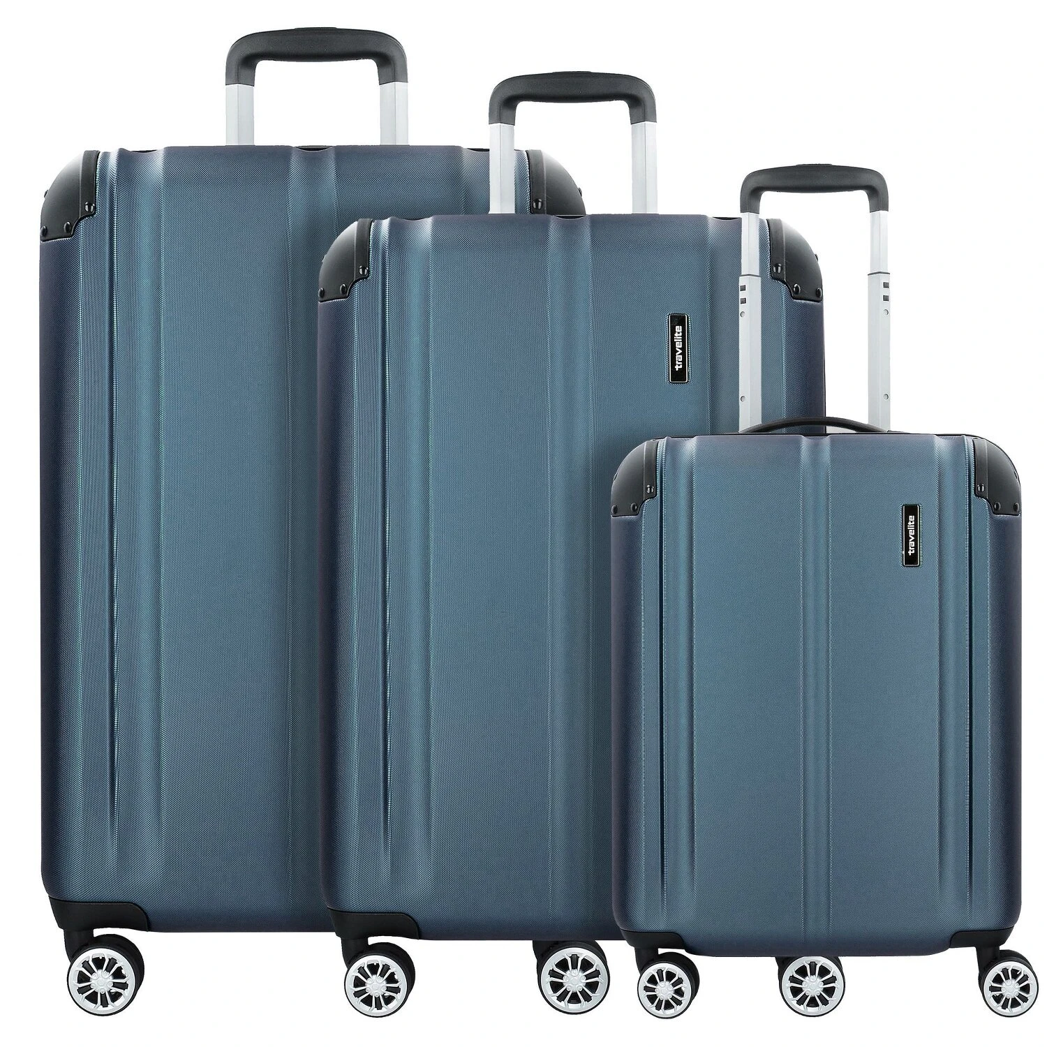Travelite City Set De Valises à 4 Roulettes 3pcs. 1 Travelite City Set De Valises à 4 Roulettes 3pcs.